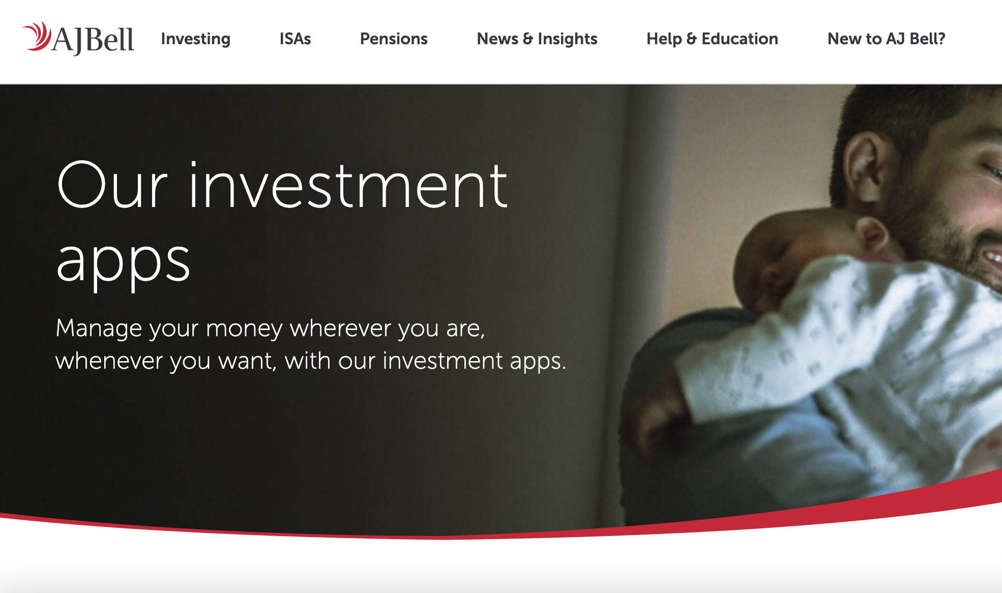 aj bell investing app UK overview