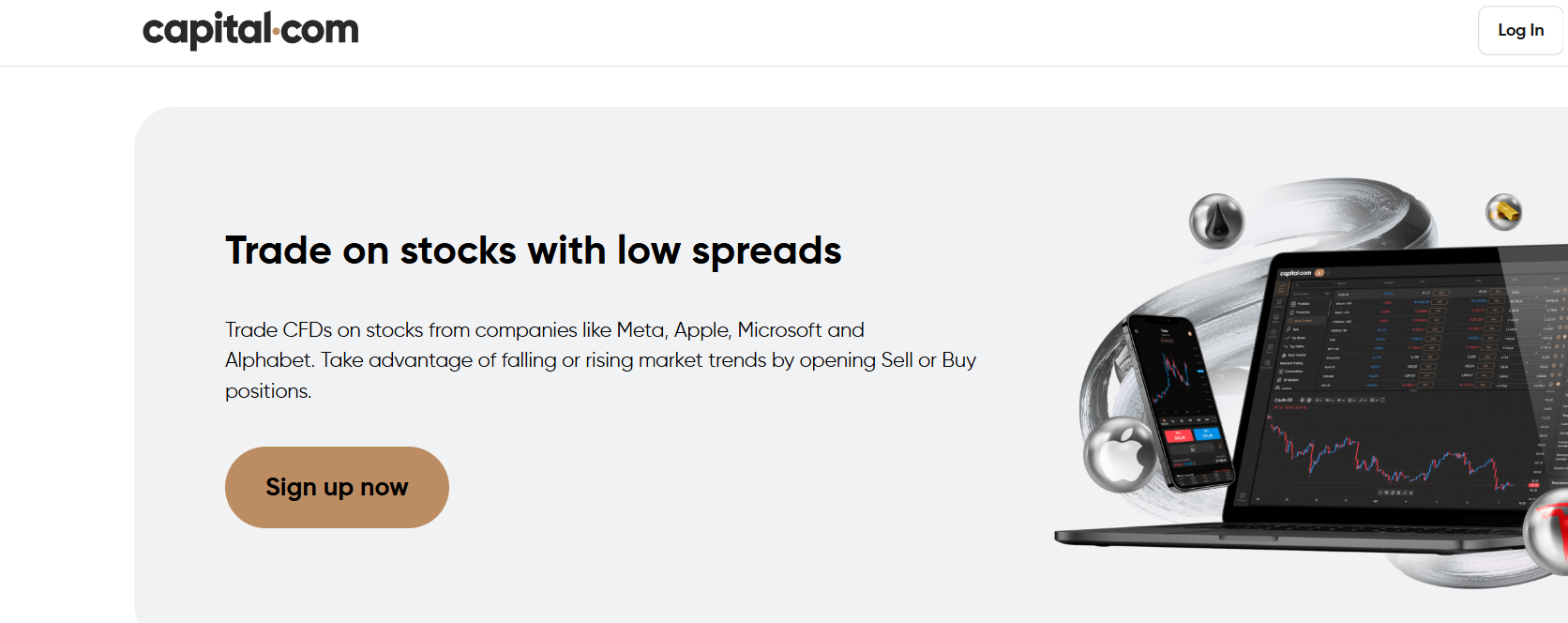 Capital.com UK day trading platform