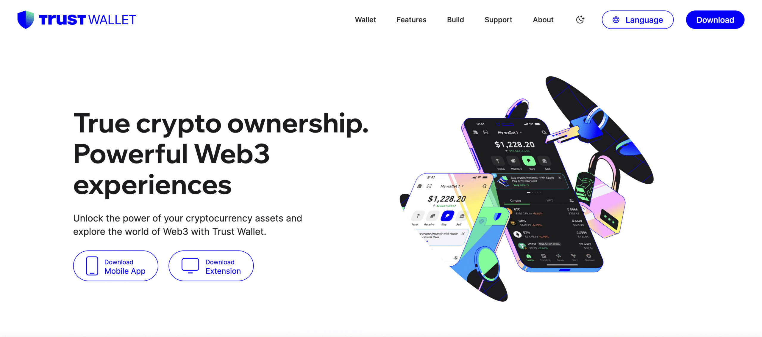 Tras Wallet UK crypto wallet.