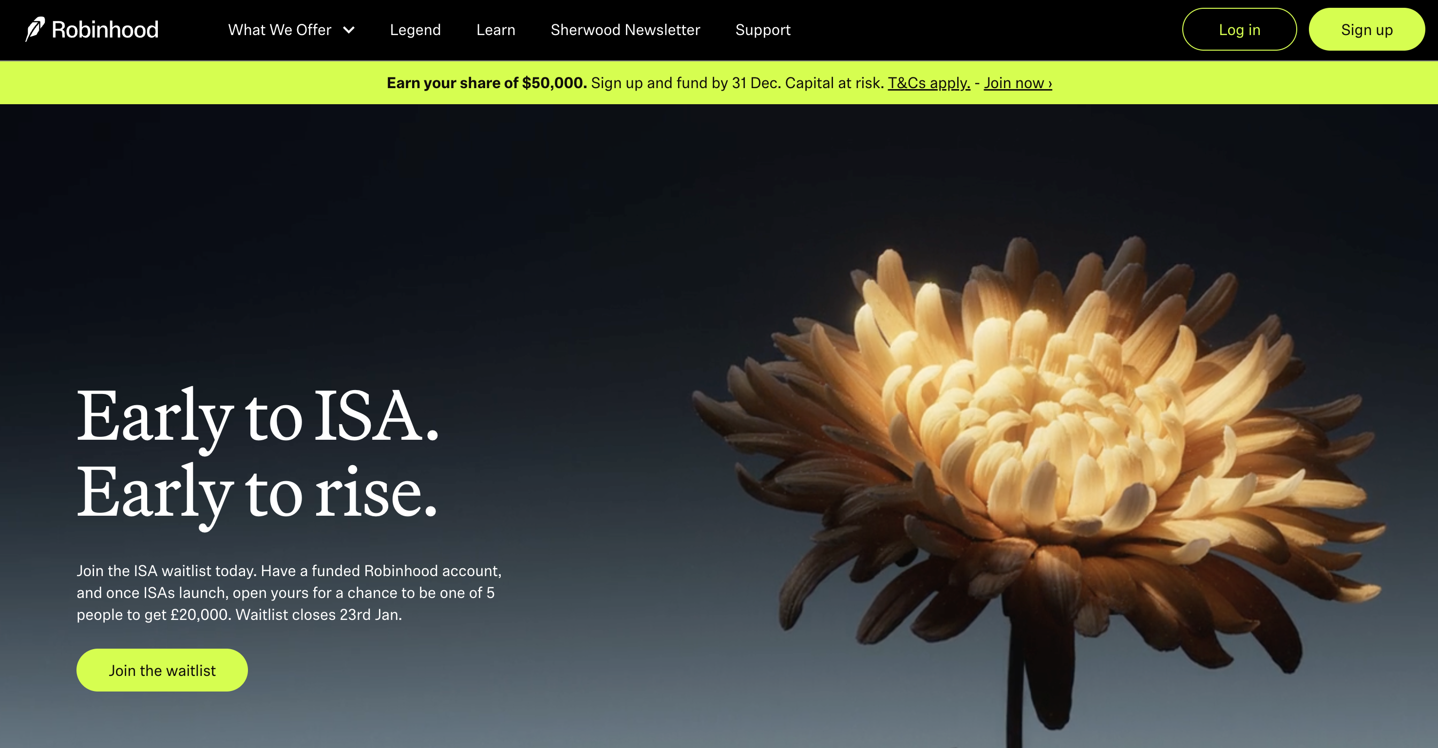 robinhood trading app uk