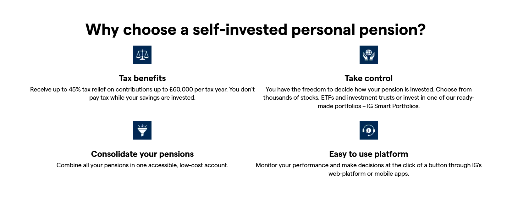 Why choose a self-invested personal pension?
