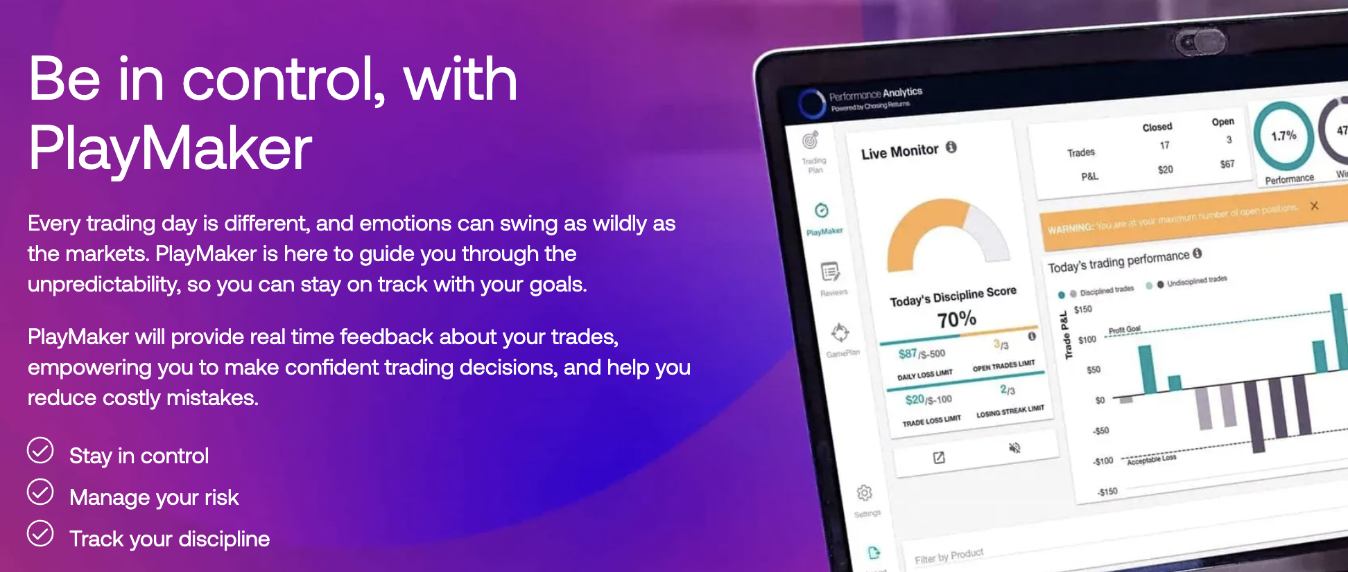 city index playmaker tool page