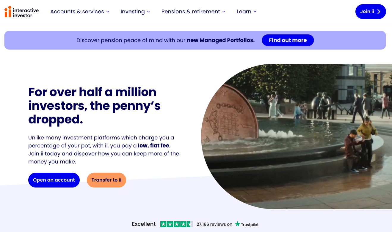 interactive investor UK investment platform