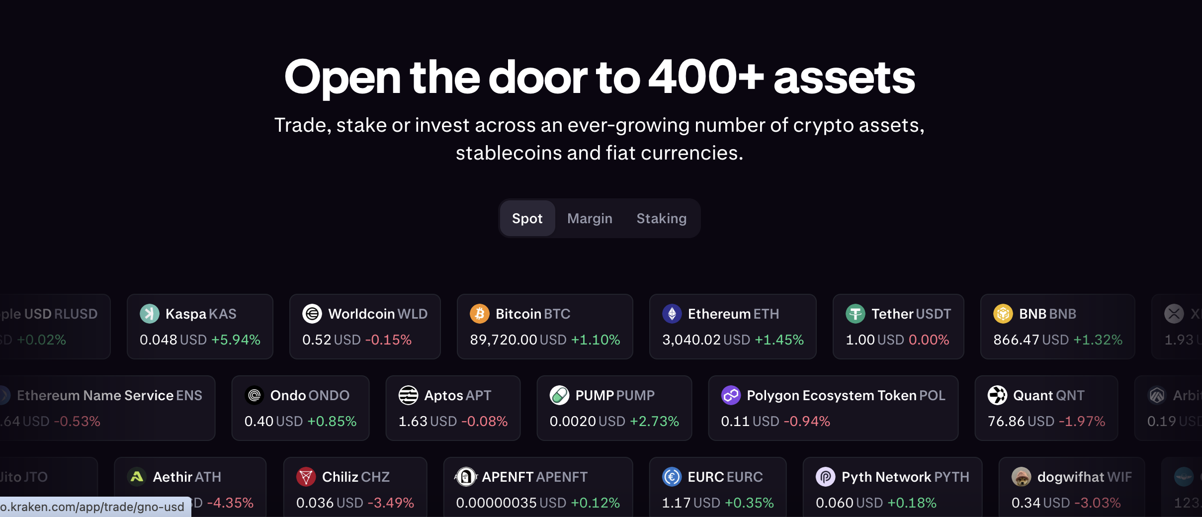 kraken assets example