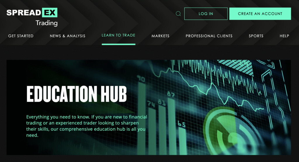 Spreadex education hub