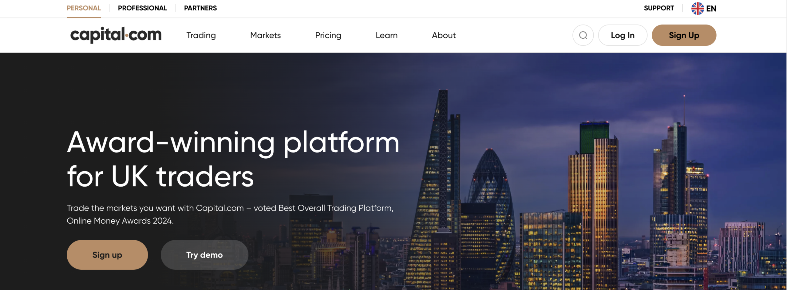Capital.com options trading broker UK.